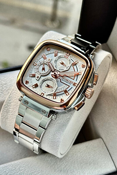 Homies Men's Watch Original with Gift Box and Bracelet All Fuchsions Works.Hm...