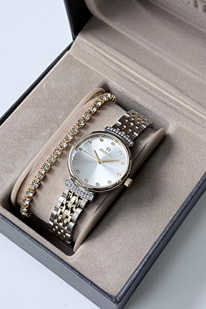 Homies KADIN KOL SAATİ ORJİNAL HEDİYELİK KUTUSU VE BİLEKLİK HEDİYELİ.HM931799...