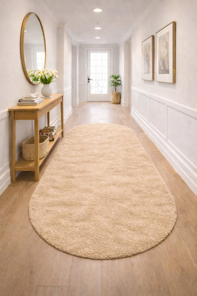 KEVLİNE Kevline Non-Slip Base Plush Carpet Decorative Hallway Living Room Chi...