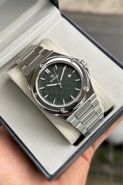 Homies ساعة يد رجالية بتقويم + سوار هدية HM 9323200 S05