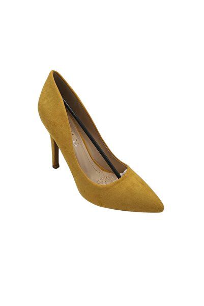 Lulu Pantofi damă 36, material textil, galben