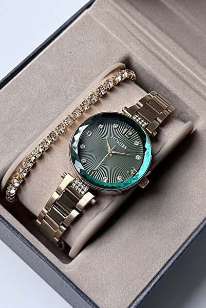 Homies طقم هدايا للنساء مع تقويم للذراع وسوار - HM 2378765