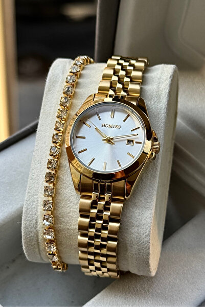 Homies KADIN KOL TAKVİMLİ  KUTUSU VE BİLEKLİK HEDİYELİ.HM2378765