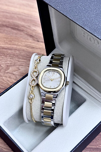 Homies KADIN KOL SAATİ SU GEÇİRMEZ KÜÇÜK KASA HEDİYELİK KUTUSU VE BİLEKLİK HE...