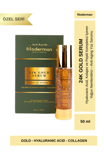 Fitoderman 24k Gold Kırışıklık Karşıtı Nemlendirici Onarıcı Yenileyici Altın ...