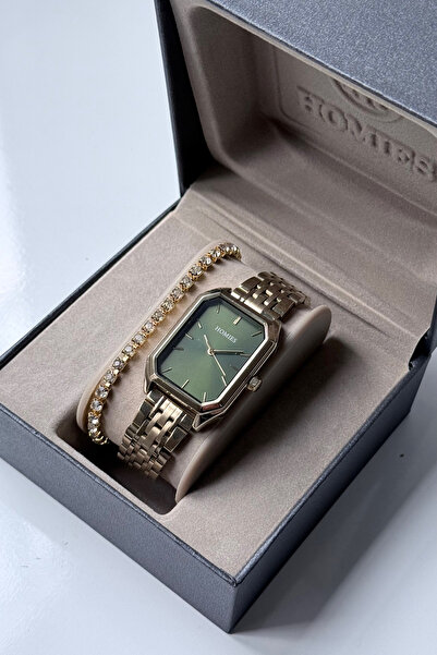 Homies KADIN KOL SAATİ ORJİNAL HEDİYELİK KUTUSU VE BİLEKLİK HEDİYELİ.HM2187S1...