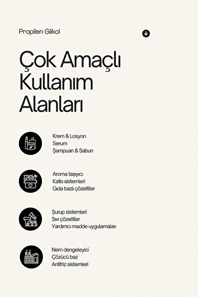 Nadir Kimya Propilen Glikol 500 Gr - (Propylene Glycol)