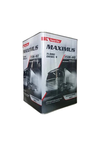 Petrol Ofisi Maximus S 15w-40 Motor Yağı 18 L