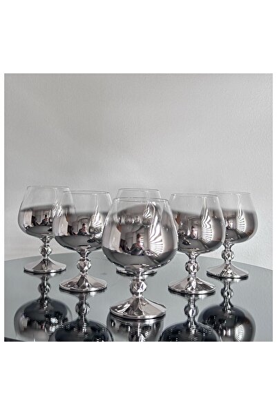 BOHEMİA CRYSTAL Bohemia Crystal |   150 ml Titanium Coffee Water Glass