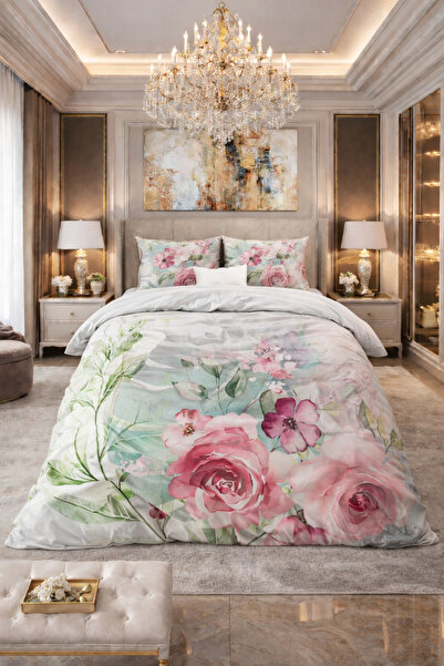 Sleeptime Essentials Double bed linen, microfiber, 3 pieces, 200x200/220 cm