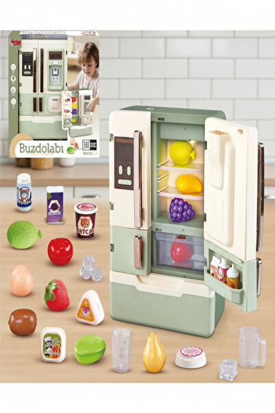 a v d a Işıklı ve Müzikli Buhar Çıkaran Buzdolabı 28 Parça Aksesuarlı