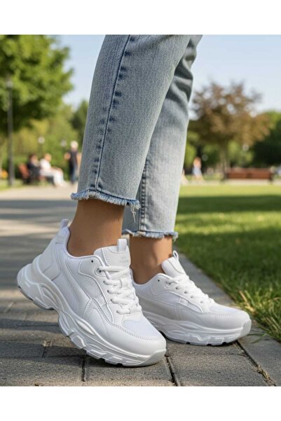 McDark White Women's Sneakers - Casual Shoes