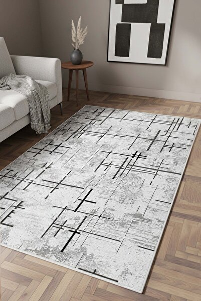 West Home Imprimare digitală, lavabilă, bază anti-alunecare, covor de living,...