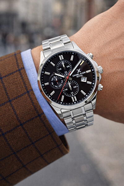 Daniel Klein Sporty chic multifunctional men's wristwatch with all functions ...