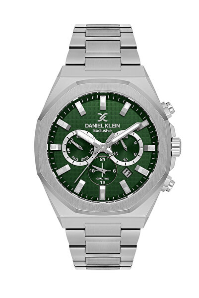 Daniel Klein Exclusive Silver Stainless Steel Watch for Men DK.1.14218-2