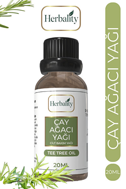 herbalıty Çay Ağacı Yağı 20 ML- Cilt ve Saç Bakımı