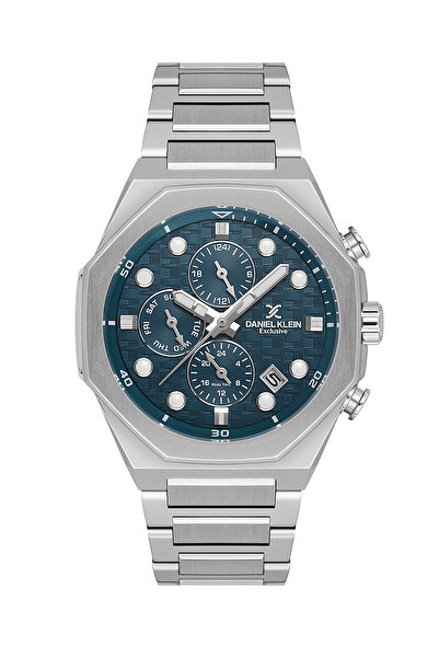 Daniel Klein Exclusive Silver Stainless Steel Watch for Men DK.1.14217-4