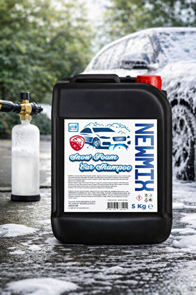 NEWMİX Cilalı Snow Foam Oto Şampuanı 5 Kg