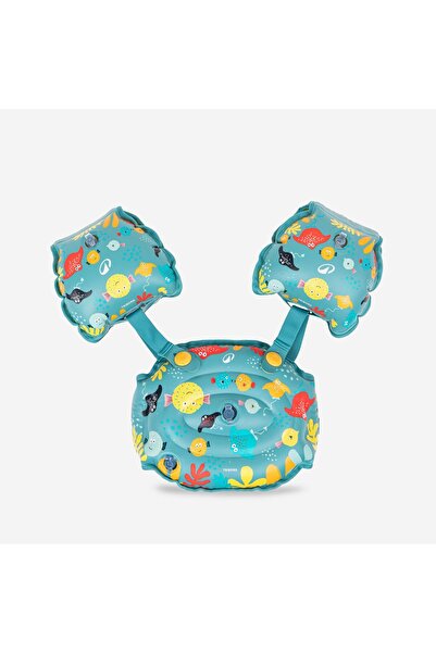 Decathlon Nabaiji Children's Armband Belt - 15/30 kg - Blue - Fish Pattern - ...