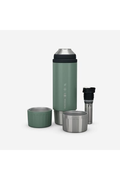 Decathlon Quechua Çay Filtreli Paslanmaz Çelik Termos - 1 L - 900