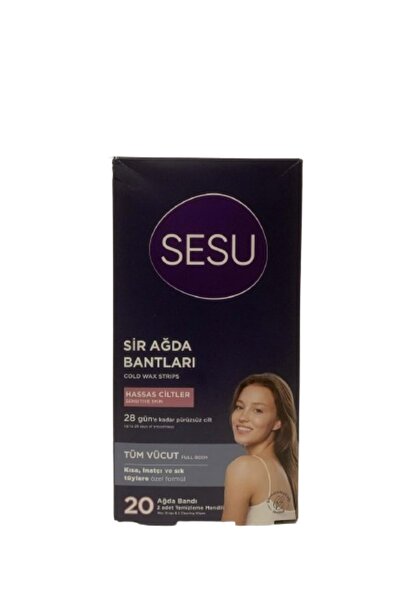 Sesu Sir Ağda Bant Hassas Ciltler Set