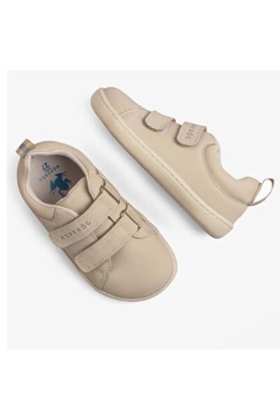 HOPFRÖG Pantofi pentru copii Smart Walker Beige Barefoot - Super Mat