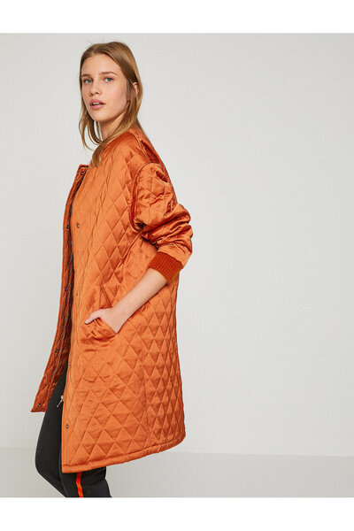 Koton Mantel mit Reißverschlussdetails