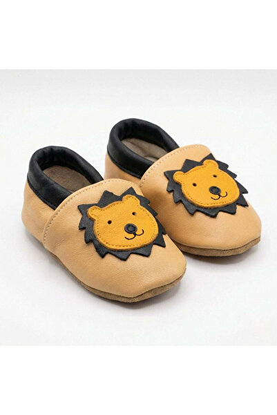 Kidohug Papuci de interior baieti Kidohug, Piele naturala, Talpa flexibila pe...