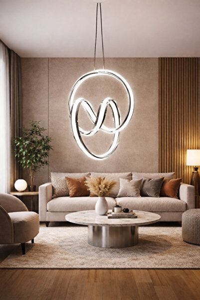 LUNOX İmza çiftyol led avize