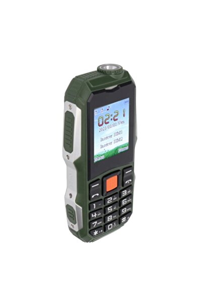 OEM Telefon mobil militar 2800mAh dual sim FM radio lanterna