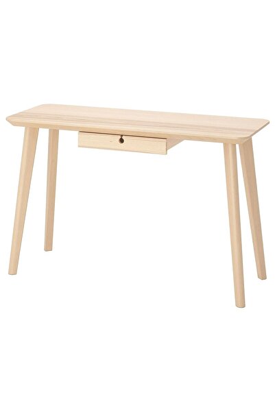 IKEA LISABO Dişbudak Kaplama 118x45 cm Çalışma Masası