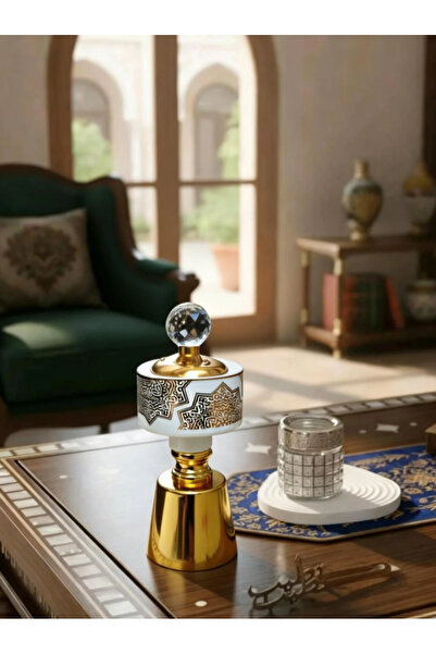 Youhe مجموعة واحدة من مبخرة البخور الحديدية البسيطة والأنيقة، تجمع بين الخزف ...