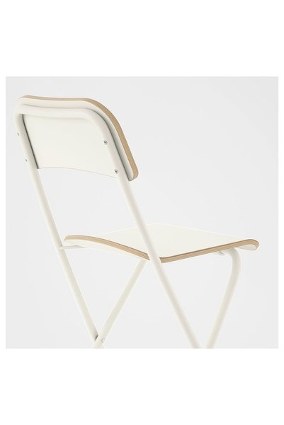 IKEA bar sandalyesi, Siyah - beyaz, 63 cm, katlanabilir FRANKLIN