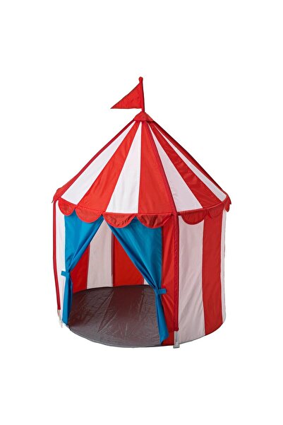 IKEA CIRKUSTÄLT çadır kırmızı-beyaz, 100 cm