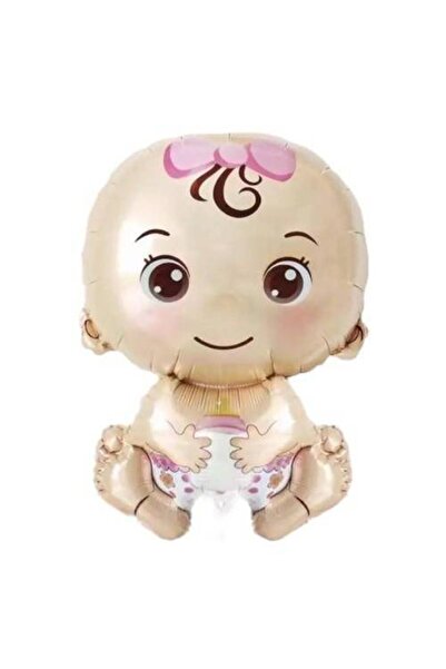 Parti Dükkanım بالون فويلو للفتيات الصغيرات 74x48 سم