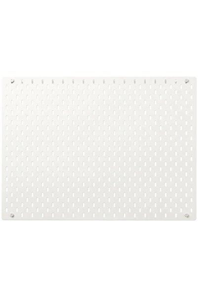 IKEA Skatis White 76x56 cm Πίνακας πολλαπλών χρήσεων Pegboard