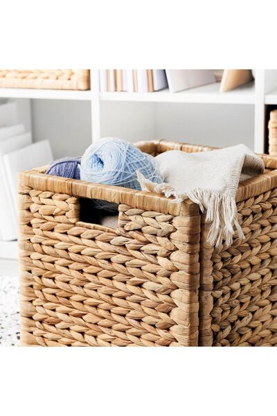 IKEA Labbsal Sepet, Rattan, Su Sümbülü 32x34x32cm