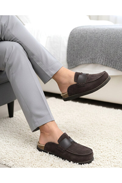 Konfores 2235 Inner and Outer Genuine Suede Leather Full Orthopedic Top Quali...