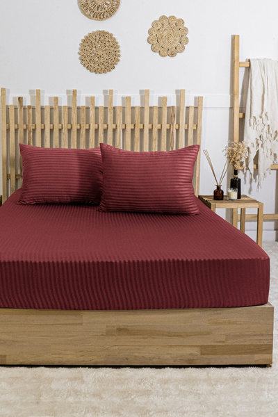 DB DANLA BALDİ Home Collection Cotton Satin Double Personality Bed Sheet Set