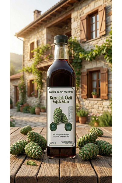 Bozkır yöresel Bozkır Tahin Merkezi Kozalak özü 700gr (soğuk pres& Glikoz İçe...