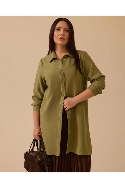 Gala-Xi Μεγάλο μέγεθος με ρέλι Basic Tunic