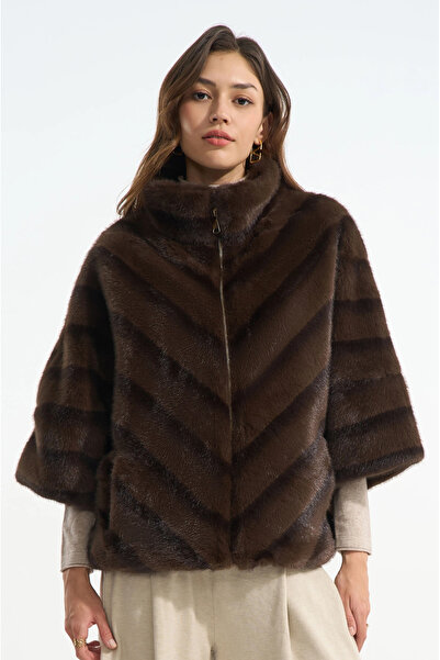 FeteRL Haină din blană artificială ELEGANSIA