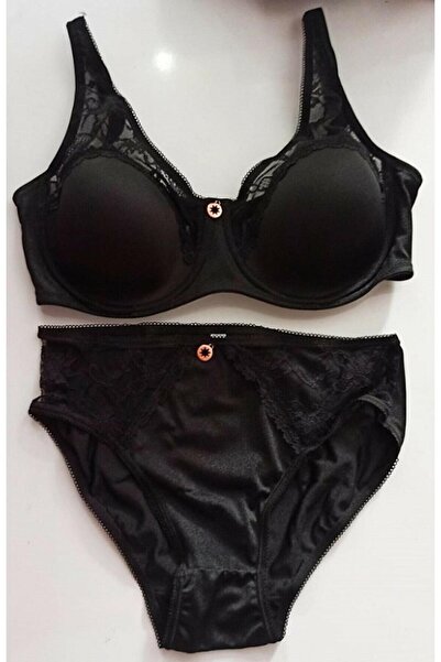 Le Jardin 5035-B Set sutien cu bretele late din dantelă moale, fără suport, c...