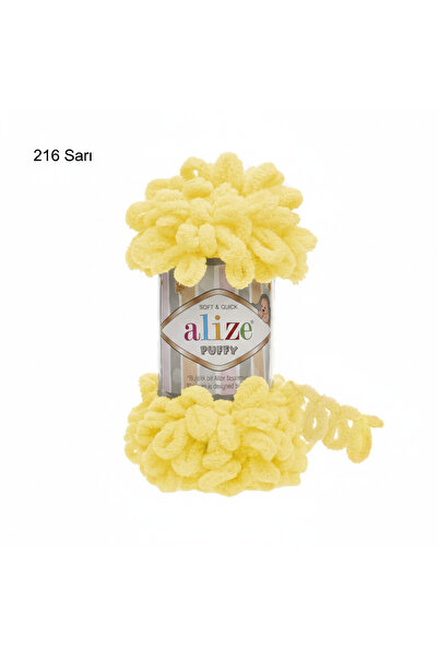 Alize PUFFY EL ÖRGÜ İPLİĞİ ( BÜYÜK İLMEKLİ)