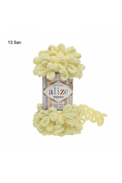 Alize PUFFY EL ÖRGÜ İPLİĞİ ( BÜYÜK İLMEKLİ)