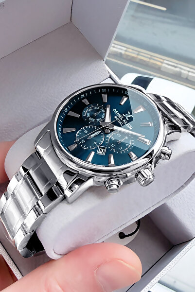 Daniel Klein Orijinal Erkek Kol Saati 3 Atm Su Geçirmez Petrol Yeşili Renk Çe...