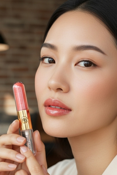 wonderway Lip Gloss & Oil -Kalıcı parlak Ruj-Çift Taraflı