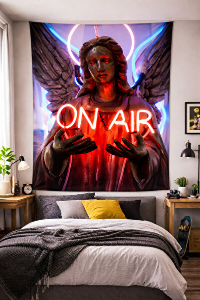 Vendini Kaliteli Kumaş , On Air Duvar Örtüsü Duvar Halısı Wall Tapestry