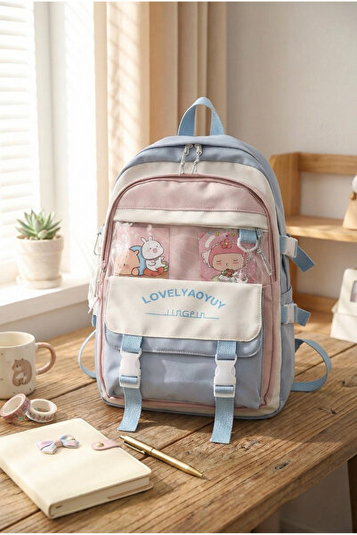 roys joys Rucsac de școală în stil coreean Kawaii neted