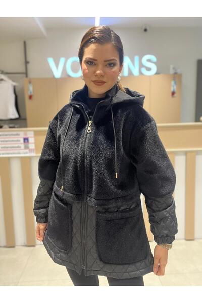 Volans Kapitone Peluş Mont